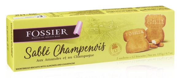 106084 - Sable Chamoenois aux Amandes et au Champagne 135 g - Fossier
