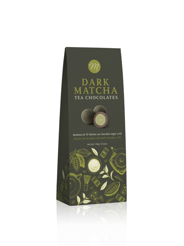 106181 - Dark Matcha Tea Schokoladen 100g - MI&CU