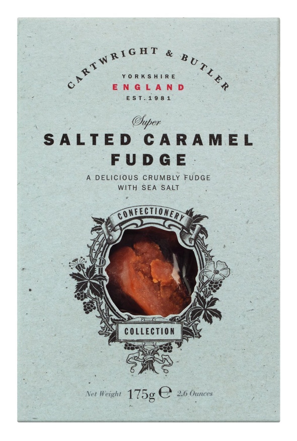 519532 - Salted Caramel Fudge 175 g - Cartwright & Butler