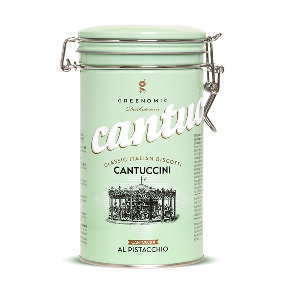5204 - Cantuccini Al Pistacchio 180 g - Greenomic