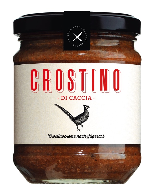 7383 - Crostino di Caccia - Crostinocreme mit Wild und Fasan 180 g