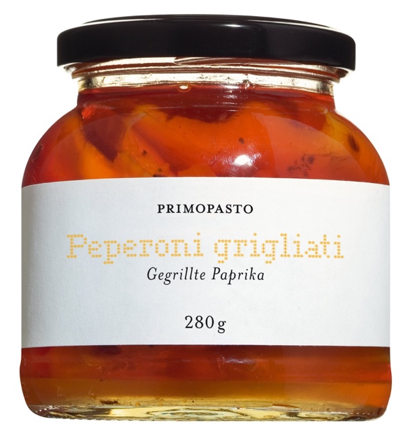 7819 - Gegrillte Paprikafilets in �l 280 g - Primopasto