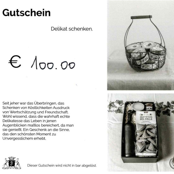 GS2023100 - Gutschein EUR 100,00 in der Geschenk-Verpackung