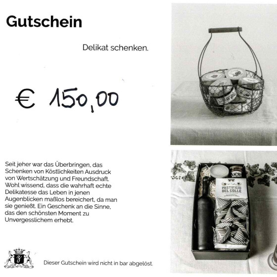 GS2023150 - Gutschein EUR 150,00 in der Geschenk-Verpackung